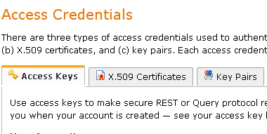 Access Credentials